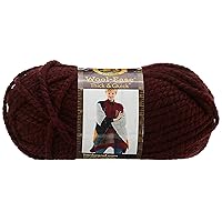 Lion Brand Yarn 640-143 Wool-Ease Thick & Quick Yarn, 1-Pack, Claret