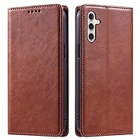 Smartphone Flip Cases Compatible with Samsung Galaxy S23 FE Wallet Case With Card Holder Magnetic Phone Case Shockproof Cover Leather Protective Flip Cover-Credit Card Holder-Kickstand Book Folio Phon