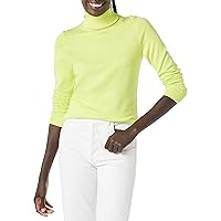 Amazon Essentials Women's Classic-Fit Lightweight Long-Sleeve Turtleneck Sweater (Available in Plus Size)