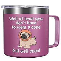 LEADO Get Well Gifts for Women After Surgery, Get Well Soon Gifts for Women, Comfort Items for Cancer Patients - Funny Breast Cancer, Surgery Recovery Gifts, Chemo Care Package for Women, Mug
