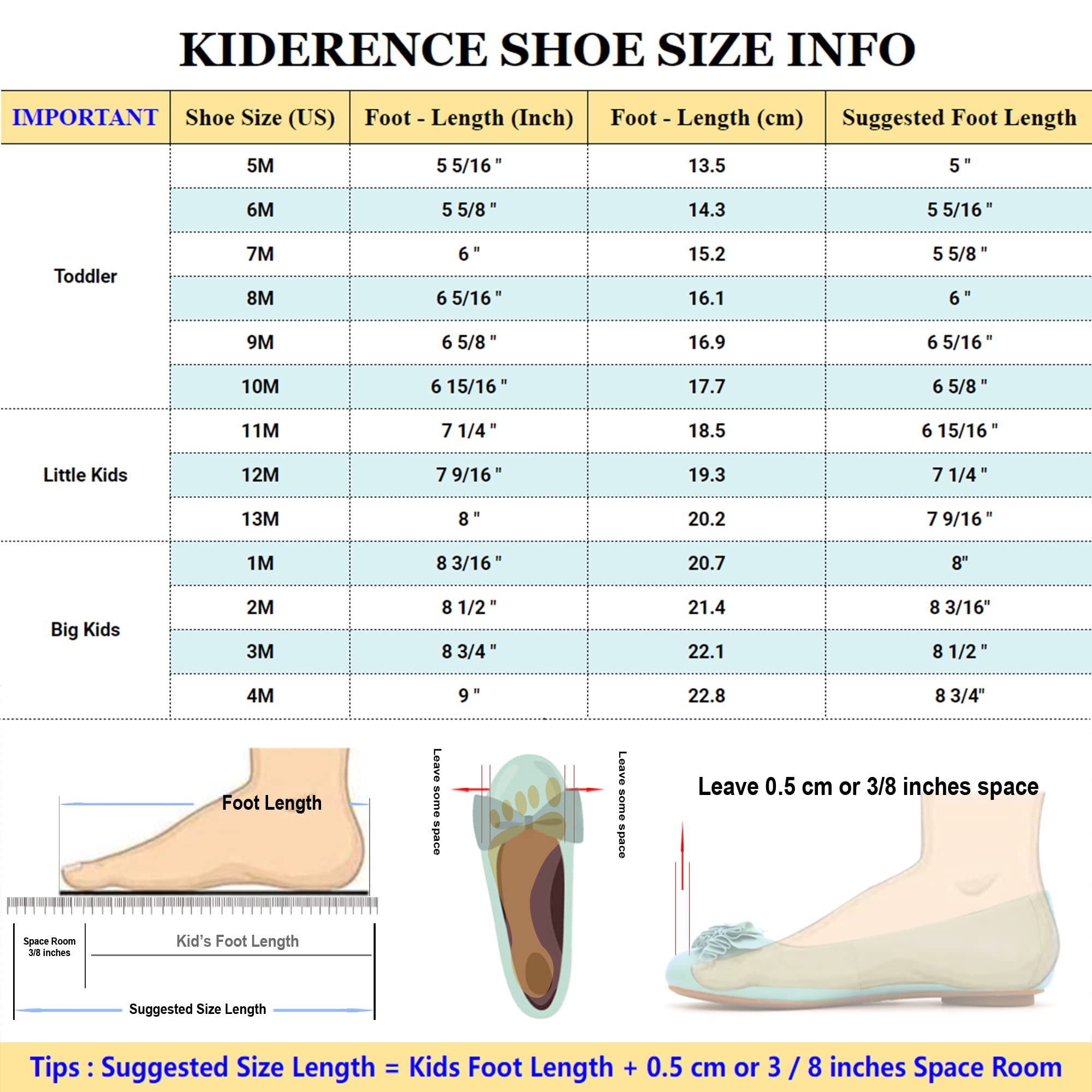 Kiderence Toddler Little Girls Mary Jane Dress Shoes School Oxford for Girls Flats
