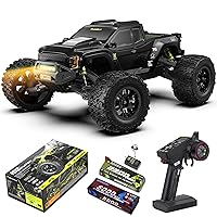 Mini 1:10 RTR Brushless RC Car for Adults - Max 50 mph All Terrain Hobby Trucks - Electric Off-Road Monster Truck - 4WD Waterproof RC Truck with 2200mAh & 5000mAh 4S Lipo Battery