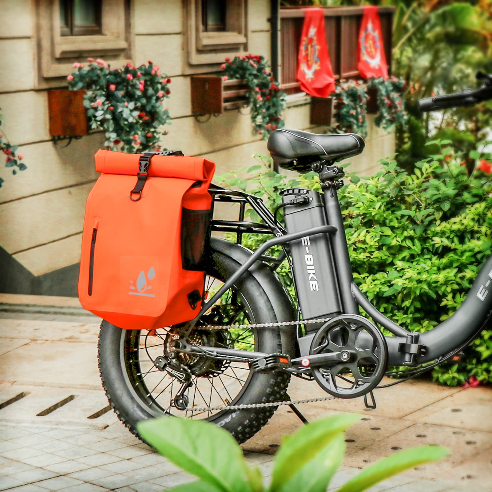 Axiniu Patent Pending Exclusive 3 in 1 Multi-functional Bike Bag | Super  Large 29L Waterproof Bike Pannier Bag | Bike Saddle Bag for Rear Rack |  Bike