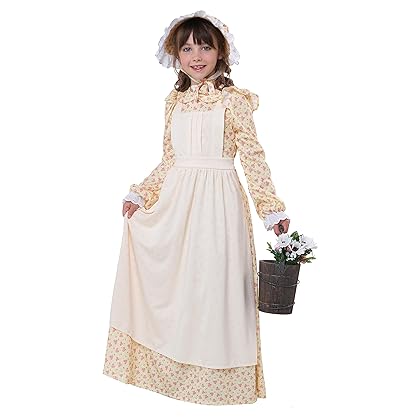 Girls Prairie Girl Costume