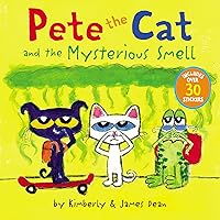 Pete the Cat and the Mysterious Smell Pete the Cat and the Mysterious Smell Paperback Audible Audiobook Hardcover