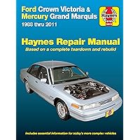 Ford Crown Victoria & Mercury Grand Marquis (88-11) (all fuel-injected models) Haynes Repair Manual (Does not include Mercury Marauder, 5.8L V8 engine or natural gas-fueled.) Ford Crown Victoria & Mercury Grand Marquis (88-11) (all fuel-injected models) Haynes Repair Manual (Does not include Mercury Marauder, 5.8L V8 engine or natural gas-fueled.) Paperback