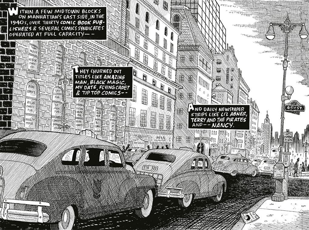 Three Rocks: The Story of Ernie Bushmiller: The Man Who Created Nancy