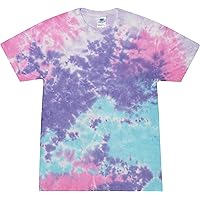 Colortone Adult Unisex Tie Dye T-Shirts for Men and Women - Made of 100% Cotton