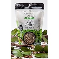 AUSTRALIAN RAW ORGANIC CAROB KIBBLE POD PIECES