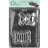 Cybrtrayd Life of the Party A061 Teddy Bear Pour Box A068 Po Animal Chocolate Candy Mold in Sealed Protective Poly Bag Imprinted with Copyrighted Cybrtrayd Molding Instructions