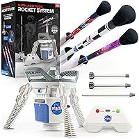 NASA Air Rocket Launcher Kit - Launch Model Rockets Up to 250 Feet with Compressed Air, Pump It Up & Launch Your Rocket, A Safe, Innovative & Fun Outdoor Activity for 14 Years Up & Adults