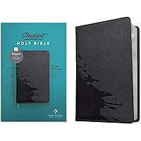 NLT Student Bible, Thinline Reference, Filament-Enabled Edition (LeatherLike, Overflow Black, Red Letter) NLT Student Bible, Thinline Reference, Filament-Enabled Edition (LeatherLike, Overflow Black, Red Letter) Imitation Leather