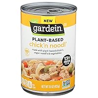 Gardein Plant-Based Chick'n Noodl' Soup, Vegan, 15 oz