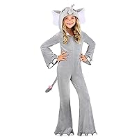Fun Costumes - Girl's Wild Elephant Costume (Large, Gray)