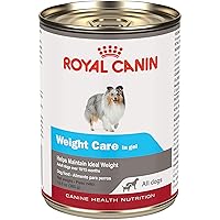 Royal Canin Weight Care Loaf in Sauce Wet Dog Food, 13.5 oz cans 12-count