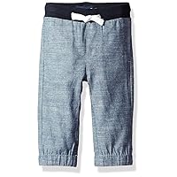 Andy & Evan Baby Boys' Chambray Jogger Pant-Infant