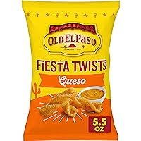 Fiesta Twists, Queso Cheese, Crispy Corn Snacks, 5.5 oz