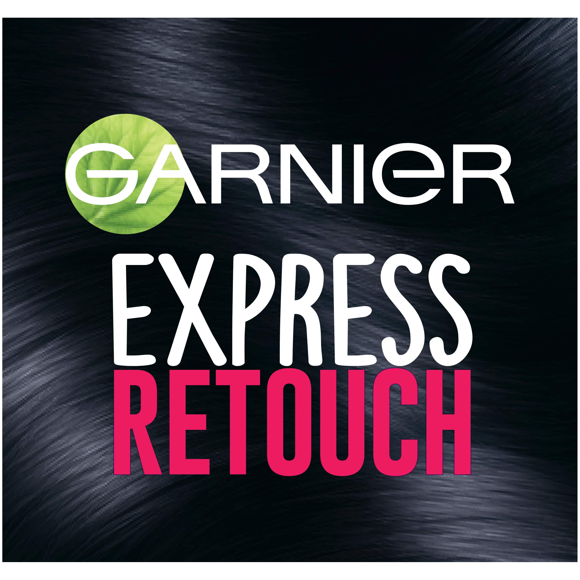 Garnier Hair Color Express Retouch Gray Hair Concealer, Instant Gray Coverage, Black, 1 Count