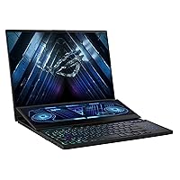 ASUS ROG Zephyrus Duo 16 (2022) Gaming Laptop, 16” Mini LED 240Hz/3ms, QHD 16:10 Display, 100% DCI-P3, NVIDIA GeForce RTX 4090, AMD Ryzen 9, 32GB DDR5, 2TB SSD, Windows 11 Pro, GX650PY-XS97, Black