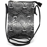 styleBREAKER women mini messenger bag in snakeskin look, shoulder bag, hand bag, bag 02012305