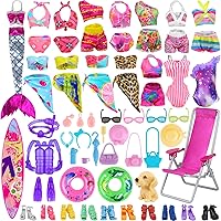 ZITA ELEMENT 35 PCS Doll Clothes and Doll Accessories for 11.5