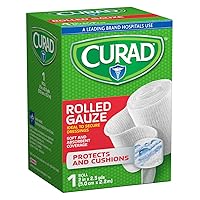 CURAD SoothePlus Prosorb Rolled Gauze, 2