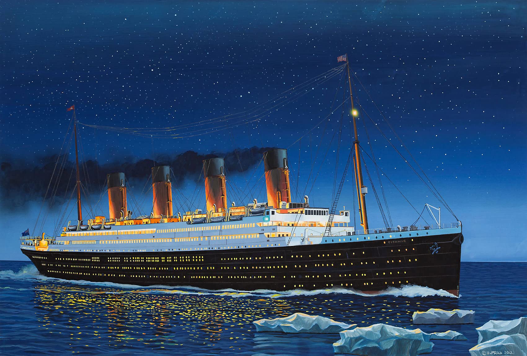 Mua Revell of Germany 05210 RMS Titanic Plastic Model Kit, Brown trên  Amazon Mỹ chính hãng 2023 | Giaonhan247