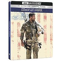 American Sniper (4K Ultra HD Steelbook + Digital) [4K UHD]