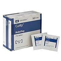 COVIDIEN 5750 Curity Alcohol Prep, Sterile, Medium, 2-ply (Pack of 400)