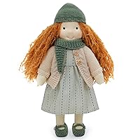 Waldorf Doll Handmade Rag Doll - Personalized Collectors Plush Doll for Kids Birthday Gift with Beautiful Gift Box-Cook 12