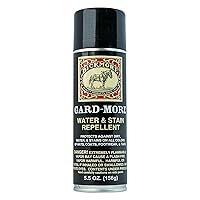 Gard-More Water & Stain Repellent 5.5oz- Leather Protector and Suede Protector Waterproofing Spray Guard for Boots, Shoes, Clothing, Hats, Jackets & More