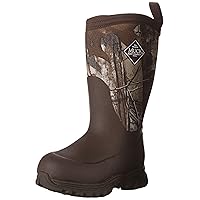 Muck Boot Company Kid's Rugged Ii Boots, Brown/Camo, Size 9/C