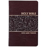 KJV Holy Bible: Mulberry (Deep Burgundy), Personal Large Print (11-pt) – Thumb Indexed, Faux Leather, King James Version KJV Holy Bible: Mulberry (Deep Burgundy), Personal Large Print (11-pt) – Thumb Indexed, Faux Leather, King James Version Imitation Leather Spiral-bound Board book