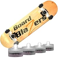 LED Skateboard Lights Underglow - Ideal Skateboard Gift - Perfect LED Longboard Light or Scooter Light Great Stocking Stuffer for Kids