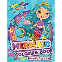 Mermaid Coloring Book: For Kids Ages 4-8 (US Edition) (Silly Bear Coloring Books) Mermaid Coloring Book: For Kids Ages 4-8 (US Edition) (Silly Bear Coloring Books) Paperback
