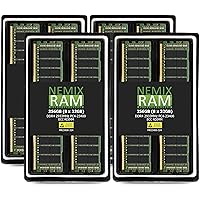 NEMIX RAM 256GB (8X32GB) DDR4 2933MHZ PC4-23400 ECC RDIMM Registered Server Memory KIT