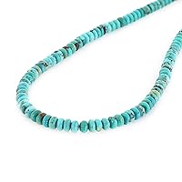 Natural Turquoise Necklace Turquoise Jewelry Gemstone Beads Necklace Gemstone Statement Necklace Gemstone Beaded Jewelry Genuine Turquoise