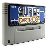Retrotech Super 1000 In 1 Game Cartridge for SNES Super Nintendo 16 Bit Game Console - Gray