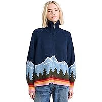 THE GREAT Outdoors Women's The Vista Full-Zip Sweater