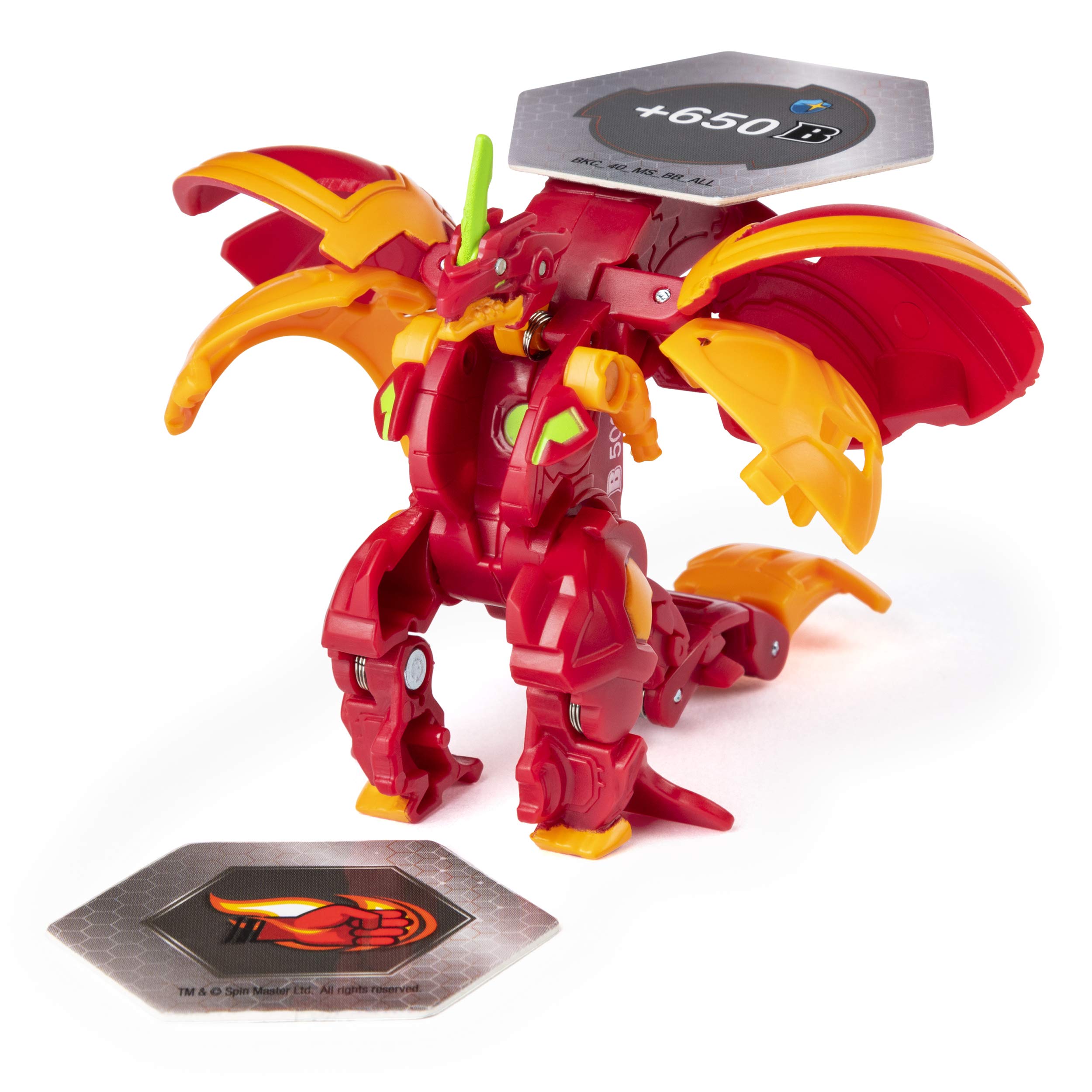 Bakugan Ultra, Hyper Dragonoid, 3-inch Tall Collectible Transforming Creature, for Ages 6 and Up
