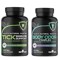 Save 11% on Tick Immune Support and Body Odor Pills Bundle