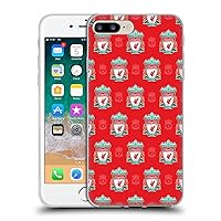 Head Case Designs Officially Licensed Liverpool Football Club Full Colour Crest & Liver Bird Patterns Soft Gel Case Compatible with Apple iPhone 7 Plus/iPhone 8 Plus