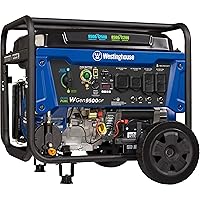 Westinghouse 12500 Watt Dual Fuel Home Backup Portable Generator, Remote Electric Start, Transfer Switch Ready, Gas and Propane Powered