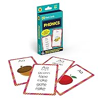Carson Dellosa Phonics Flash Cards for Kids Ages 4-8, Sound Recognition Skills With Vowels, Consonants and Common Blends for Preschool, Kindergarten, ... 4+ (54 Cards) (Brighter Child Flash Cards)