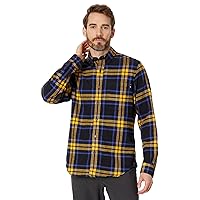 Timberland Men's Long Sleeve Heavy Flannel Plaid