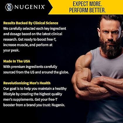Nugenix Ultimate, Testosterone Booster, 120 tablets