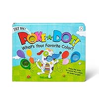 Melissa & Doug Children's Book - Poke-a-Dot: What’s Your Favorite Color (Board Book with Buttons to Pop) - Poke A Dot /Push Pop Book For Toddlers And Kids Ages 3+