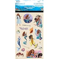 Disney - The Little Mermaid - Movie - Standard Stickers - 4 Sheet Standard Stickers - 4 Sheet