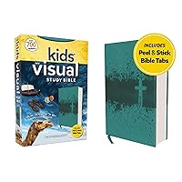 NIV, Kids' Visual Study Bible, Leathersoft, Teal, Full Color Interior, Peel/Stick Bible Tabs: Explore the Story of the Bible---People, Places, and History NIV, Kids' Visual Study Bible, Leathersoft, Teal, Full Color Interior, Peel/Stick Bible Tabs: Explore the Story of the Bible---People, Places, and History Imitation Leather