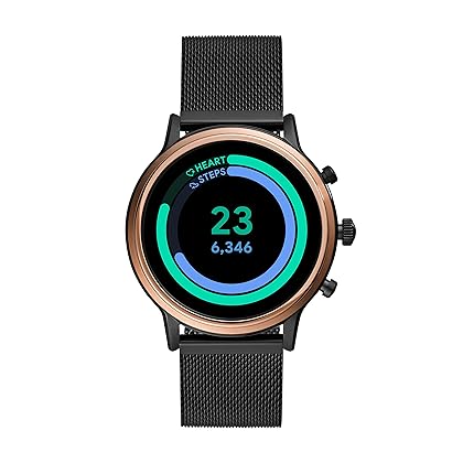 Fossil Gen 5 Julianna Stainless Steel Touchscreen Smartwatch with Speaker, Heart Rate, GPS, Contactless Payments, and Smartphone Notifications